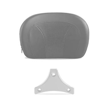 Imagem de SWESGI Sissy Bar Almofada de encosto de passageiro serve para Harley Davidson HD Touring Model 1997-2023(P/N 52300324, 52627-09, 54247-09, 52933-97b, 52805-97B,