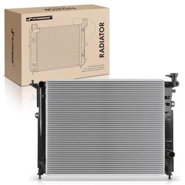 Imagem de A-Premium Conjunto de radiador de refrigeração do motor compatível com Genesis G80 2018-2020, G90 2017-2019, 3.3L 3.8L 5.0L, número de substituição HY3010229