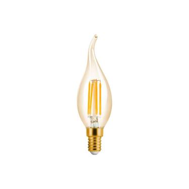 Imagem de Lâmpada Led Save Energy Filamento Vela Chama Vintage 4W E14