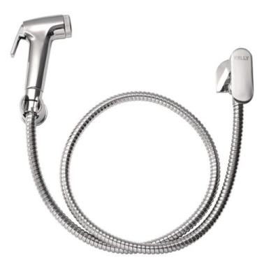 Imagem de Duchinha Banheiro Cromada Luxo Flex Alta Qualidade Kelly - KELLY METAI