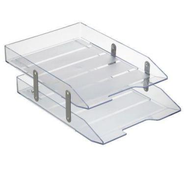 Imagem de Caixa correspondência dupla articulável cristal Novacril