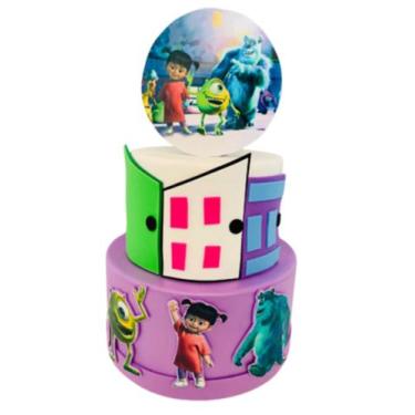 Imagem de Bolo Fake Monstros SA - Catavento Festa dos Sonhos