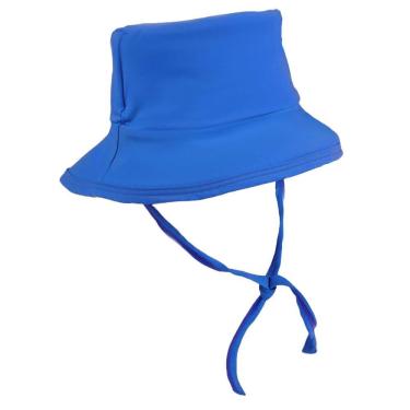 Imagem de Chapéu Praia Bebê e Infantil Proteção UV Azul Enseada Concuca