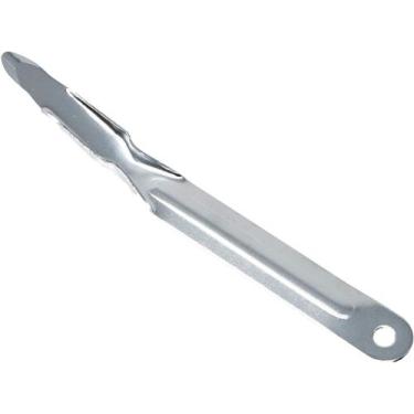 Imagem de Extrator de Grampos Espátula em Metal 16cm Remove Grampo 24/6 e 26/6 M