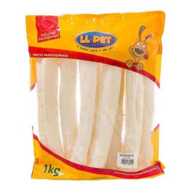 Imagem de Brinquedo mordedor snack petisco osso pet retriver natural para cães o