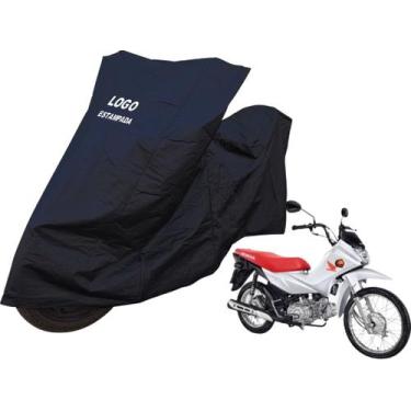 Imagem de Capa Anti-UV Repele Sol Impermeável Moto Honda POP 100 110i - Mz