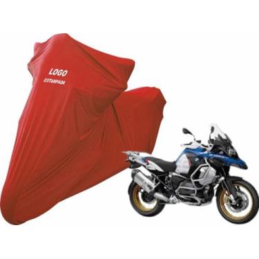 Imagem de Capa Tecido Resistente Para Moto Bmw R 1300 Gs Gs 1300 R - Mz, Vermelh