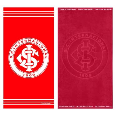 Imagem de Kit 2 Toalhas Internacional Banho Praia e Piscina Oficial Clubes do Brasil Licenciado Buettner