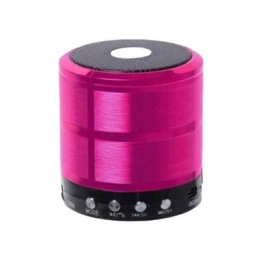Imagem de Mini Caixa Caixinha De Som 887 Portátil Recarregavel Bluetooth com Rád