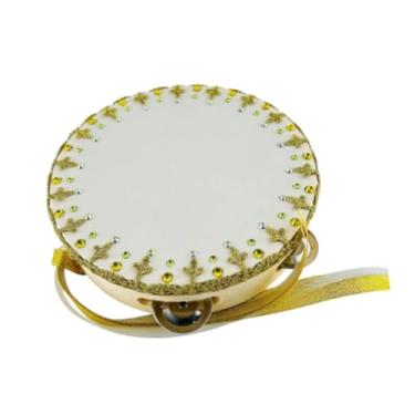 Imagem de Colaxi Pandeiro Musical para Atividades de Dança Infantil, 8 Inch