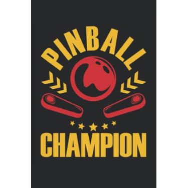 Imagem de Pinball Champion: Notebook per amanti arcade |Pinball Journal |. Taccuino per Gamer Machine |Taccuino del video Gamer.