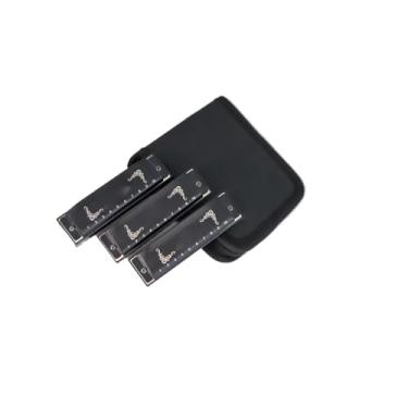 Imagem de Para Iniciantes harmônica Conjunto De Gaita Diatônica De 10 Buracos Blues Harpa Instrumento Musical De Órgão De 3 Bocas