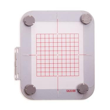 Imagem de Embroidex Aro de Metal/Magnético para Máquina de Bordar Brother/Babylock 4"X4" (Sa443) Designio Dz820E, Innov-Ís 1000, Innov-Ís Ns1150E, Ns1250E, Pe700, Pe750D, Pe770, Pe780D,Pe 800 Pe800