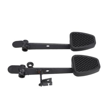 Imagem de Pedal de Freio do Acelerador para Atv Go Kart Quad Pit Dirt Bike Utv-pedal Acelerador de Borracha de Metal, Antiderrapante e