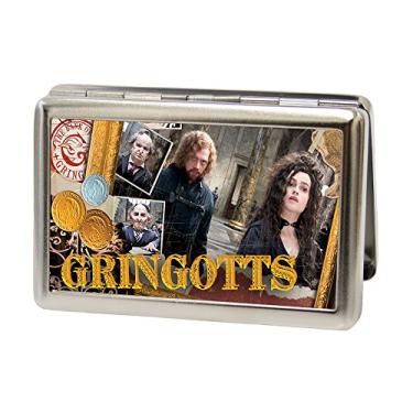 Imagem de Buckle-Down Porta-cartão de visita - GRINGOTTS Bank Break-in Scene Goblins/"Gragomir" e "Bellatrix" - Grande