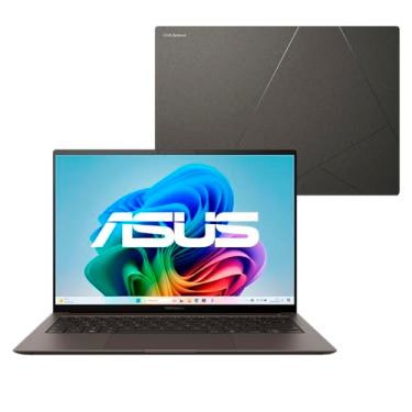 Imagem de Notebook ASUS Zenbook S 14 OLED Core Ultra 7, 16GB, 1000 GB, Tela 14", W11 Home, Zumaia Gray - UX5406SA-PZ176W