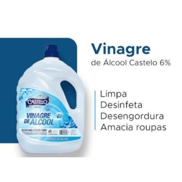Imagem de Vinagre de Alcool Castelo 6 de Acidez 5 litros
