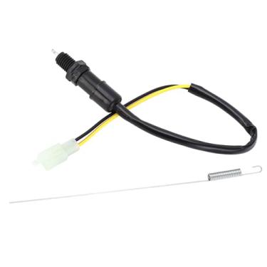 Imagem de Interruptor de Luz de Freio Traseiro Motocicleta Universal Akozon Com Kit de Mola - 2 Arame, 400 Mm de Comprimento, Compatível Com ATV e Vários Modelos