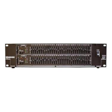 Imagem de Equalizador Soundvoice Eq231 Profissional 31 Bandas Stereo, 110 220