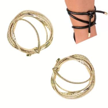 Imagem de cordinha para amarração tornozeleira 1 m scarpin sandalia - Feminy Cal