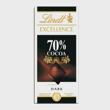 Imagem de Chocolate amargo lindt excellence dark 70% caucau 100G
