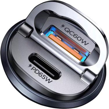 Imagem de Carregador de carro mrglas 125W USB C PD65W e QC60W para iPhone 16