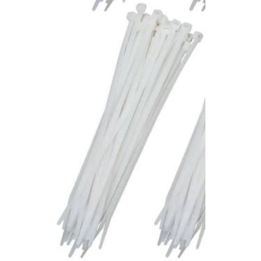 Imagem de Abraçadeira Nylon Enforca Gato 4,8X400Mm Branco Com 1000 Un