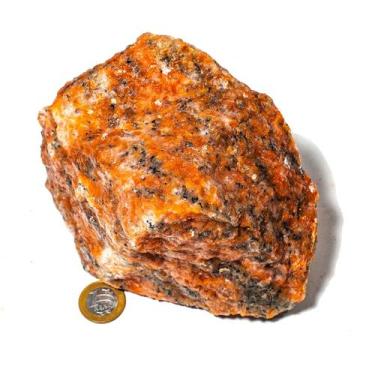 Imagem de 05 Calcita Laranja Bruto Esoterismo 2 a 3Kg 15-25cm Tipo A - Cristaisd