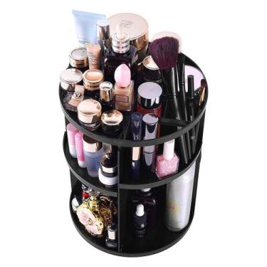 Imagem de Suporte Para Maquiagem 360 Ideal Para Organizar Pincéis e Make - CORRE