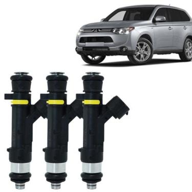 Imagem de 3 bicos injetores outlander 3.0 v6 2014 a 2020 1465a414 - BOSCH