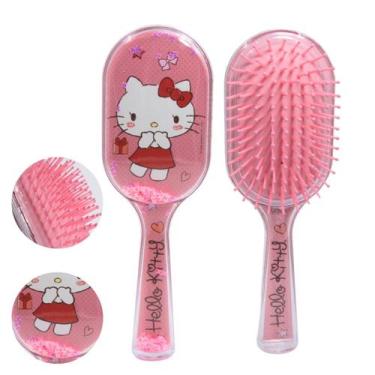 Imagem de Escova de Cabelo Oval Hello Kitty Original Sanrio