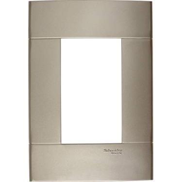 Imagem de Placa 3 Postos Olimpia Decor 4X2 Prm044237, Schneider Electric