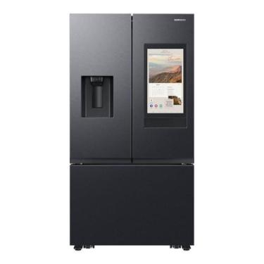 Imagem de Geladeira French Door Family Hub 564L Preta 110V - SAMSUNG, 110V
