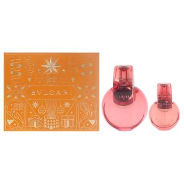 Imagem de Bvlgari Omnia Coral para mulheres – Conjunto de presente de 2 peças 100 ml EDT Spray, 14,2 g EDT Spray