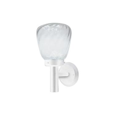 Imagem de Arandela Thor 1xe27 C/vidro Rt Rigato Transparente - Taschibra Branco