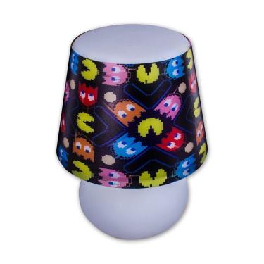 Imagem de Abajur Luminária Micro Lampe Led Decoração Capa Pac-man