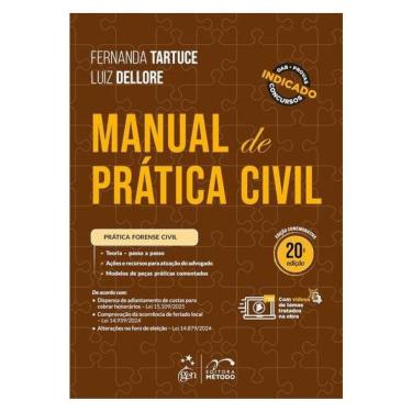Imagem de Manual De Prática Civil - 20ª Edição 2025