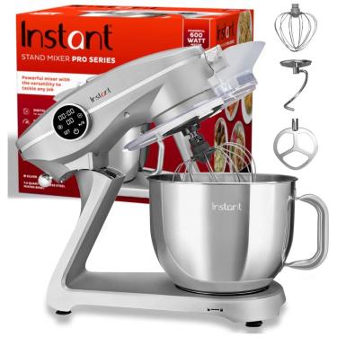 Imagem de Batedeira de Bancada Instant Pot Pro, 600W, 10 Velocidades, Tigela Inox 7,4L, dos Criadores do Instant Pot, Fácil de Usar