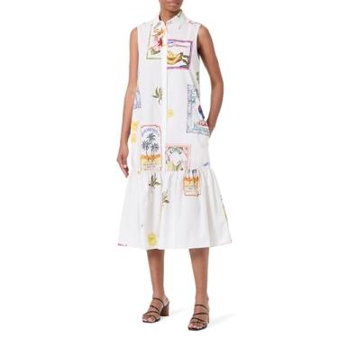 Imagem de Desigual Colete feminino Barcelona, Branco, P