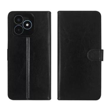 Imagem de Capa Carteira + Película Privativa Compatível Realme Note 50 - Db