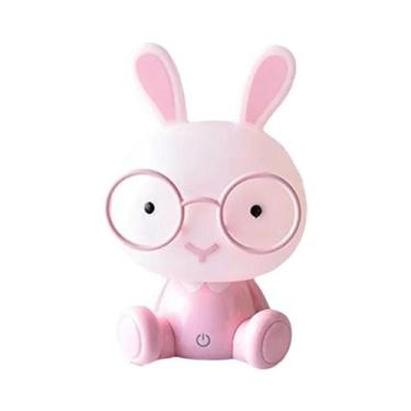 Imagem de Bebê Crianças Led Night Light Touch Coelho Candeeiro De Mesa Quarto Ca