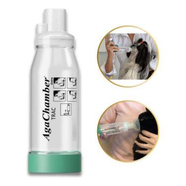 Imagem de Espaçador Gato Cachorro Agachamber Broncodilatador Spray - AGPMED