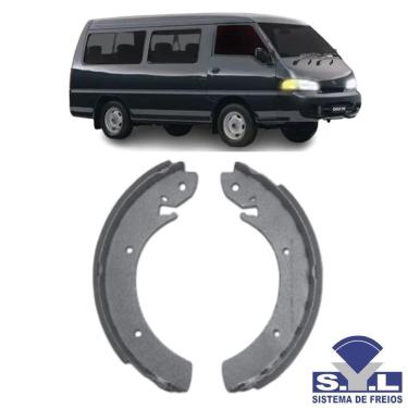 Imagem de Sapata De Freio Traseiro - Hyundai H100 1993 A 1996 - 204000