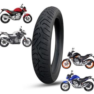 Imagem de Pneu Moto 110/70-17 Dianteiro MT03 CB 300R R3 Z300 - Black Tyres