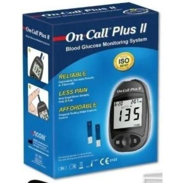 Imagem de Monitor De Glicose Com Caneta Lancetadora On Call Plus Ii