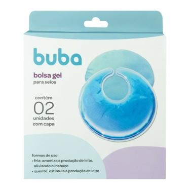 Imagem de Bolsa Gel Para Seios Buba Com Capa 2 Unidades