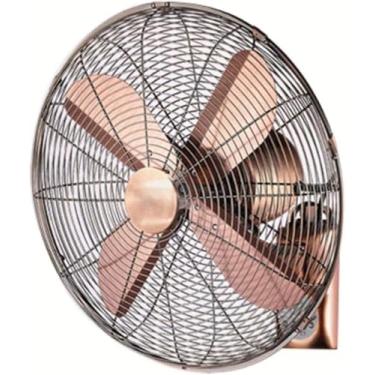 Imagem de Resfriamento De Metal Retrô Montado Na Parede Para Indústria Doméstica Com Controle Remoto, Ajustável Em Três Marchas, Economia De Energia Silenciosa, Para Negócios De Escri, W:450mm /H:500mm