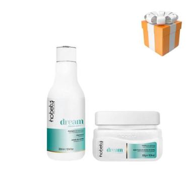 Imagem de Kit Hobety Pós Química Dream Shampoo 300ml+Máscara 300g - Hobety Profi