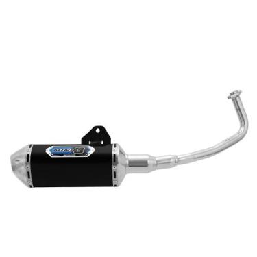 Imagem de Escape Pro Tork Mini 3 para Pcx Curva Cromada, PRETO, Único