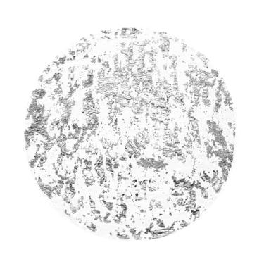 Imagem de Jogo americano descartável, prata, conjunto de 50 conjuntos metálicos finos, redondos, 33 cm, de malha prensada, jogo americano de outono, pacote com 50 placas carregadoras para casamento, festa de